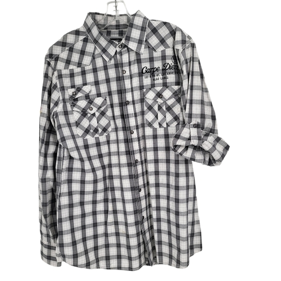 Blac Label Premium Long Sleeve Button Up Size XL - Picture 1 of 10